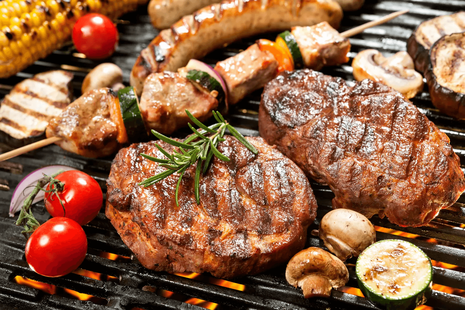 Anam's bbq area