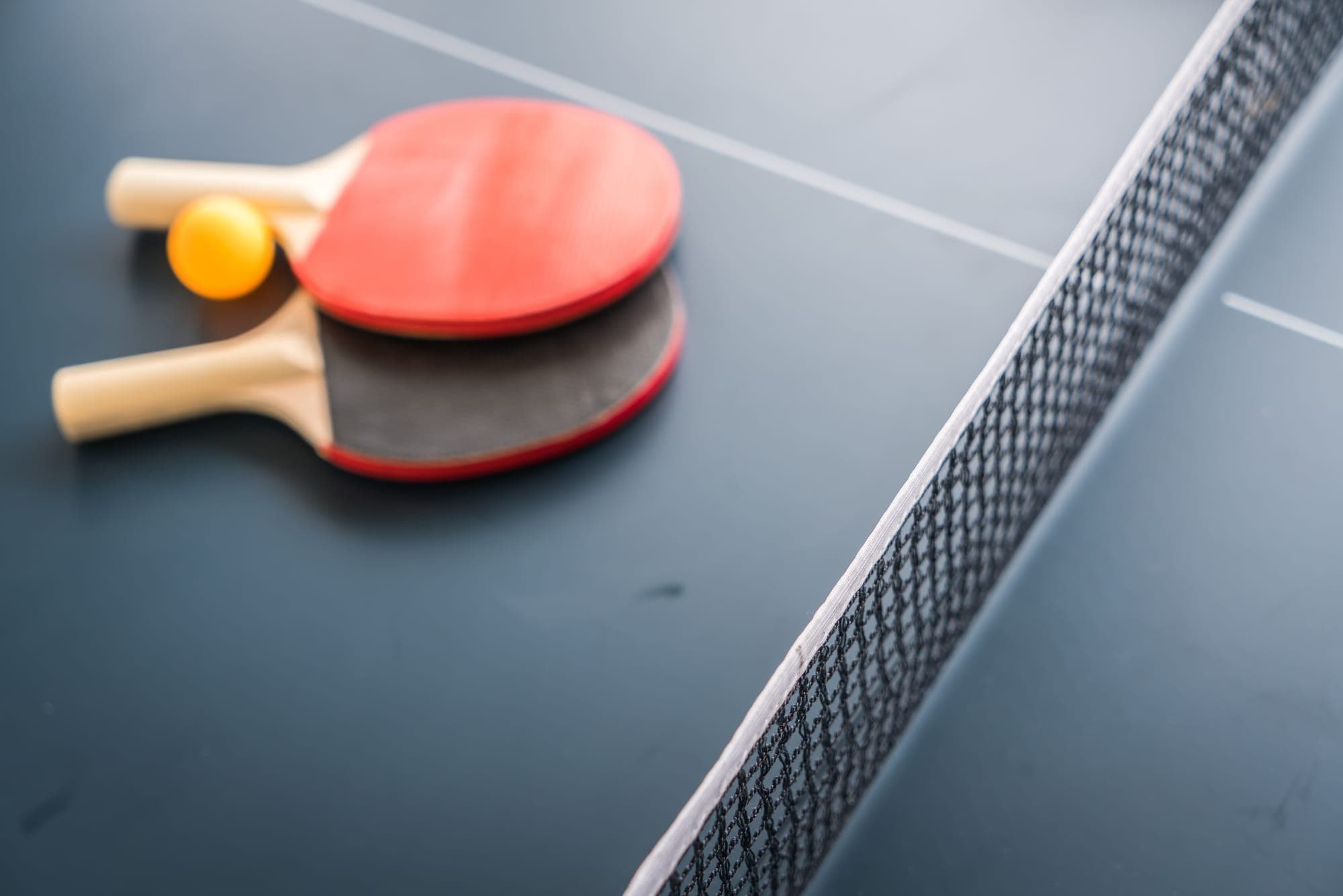 The table tennis table at Anam Villa